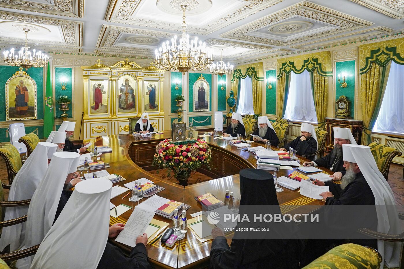 Заседание Священного синода Русской православной церкви