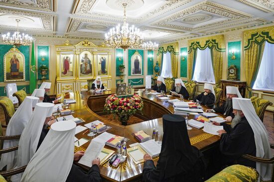 Заседание Священного синода Русской православной церкви