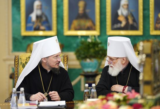 Заседание Священного синода Русской православной церкви