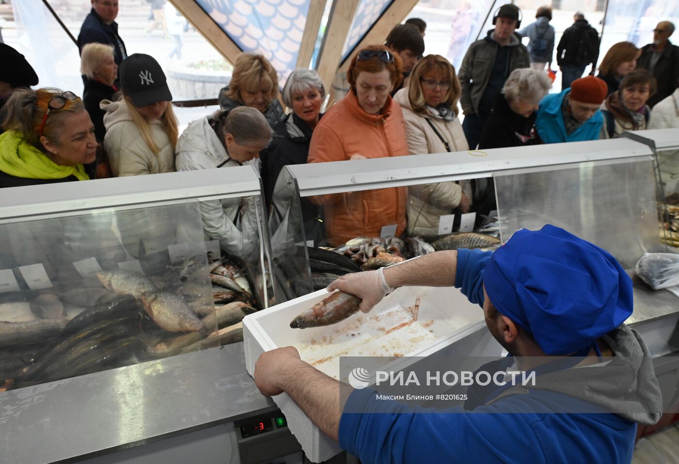 Открытие фестиваля "Рыбная неделя в Москве"