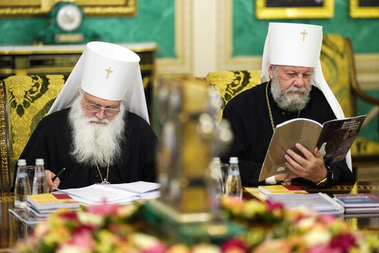 Заседание Священного синода Русской православной церкви