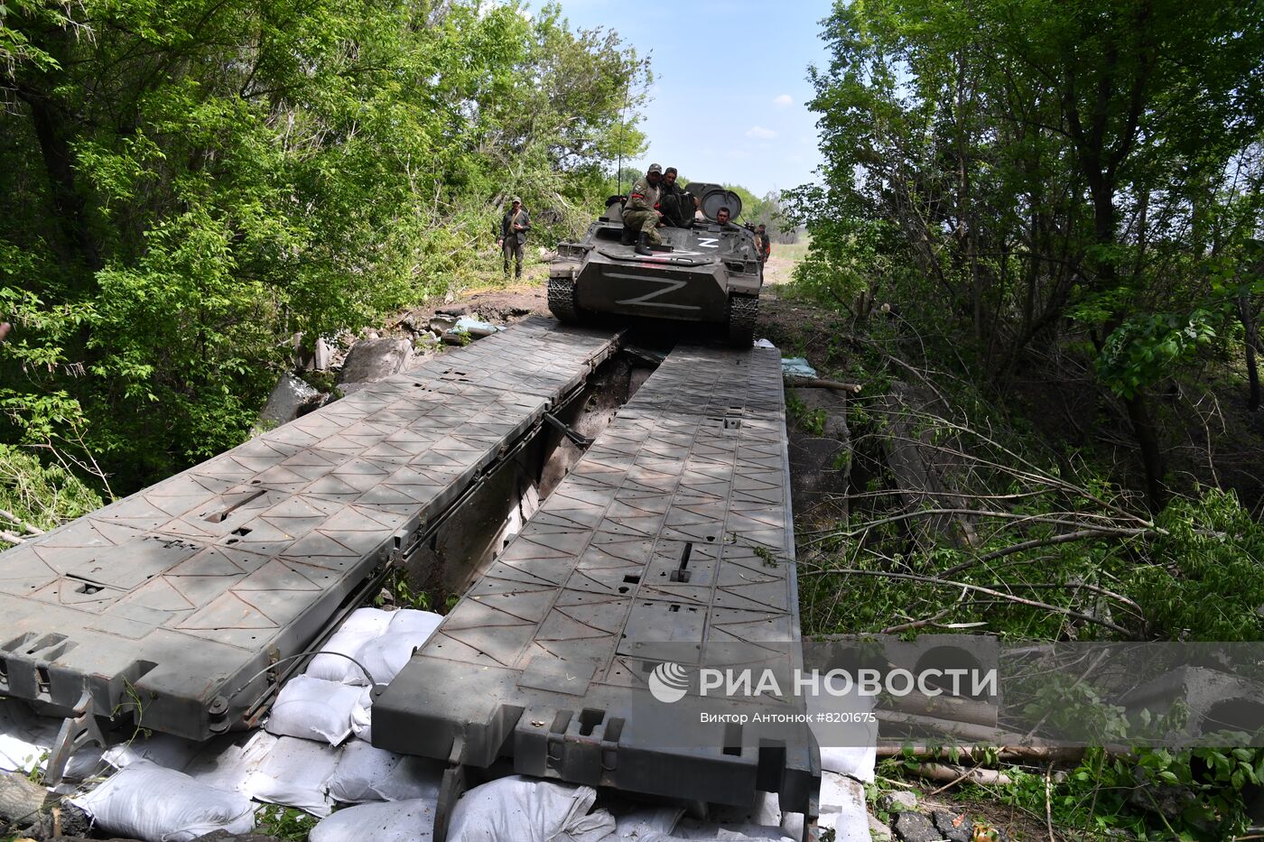 Освобожденный поселок Троицкое в ЛНР