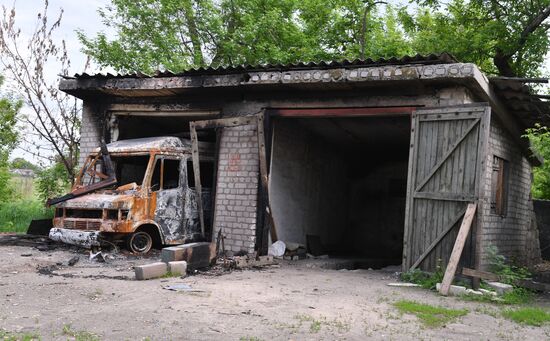 Освобожденный поселок Троицкое в ЛНР