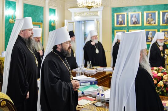 Заседание Священного синода Русской православной церкви