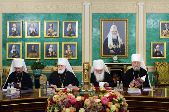 Заседание Священного синода Русской православной церкви