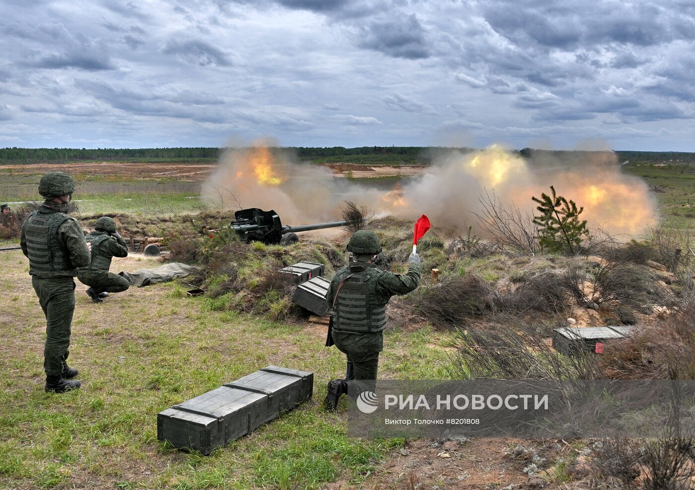 Военные сборы войск теробороны в Минской области