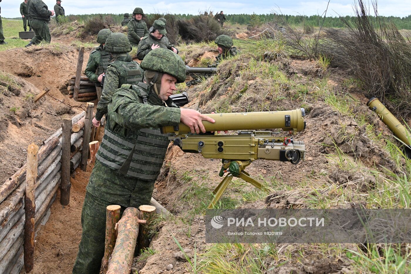 Военные сборы войск теробороны в Минской области