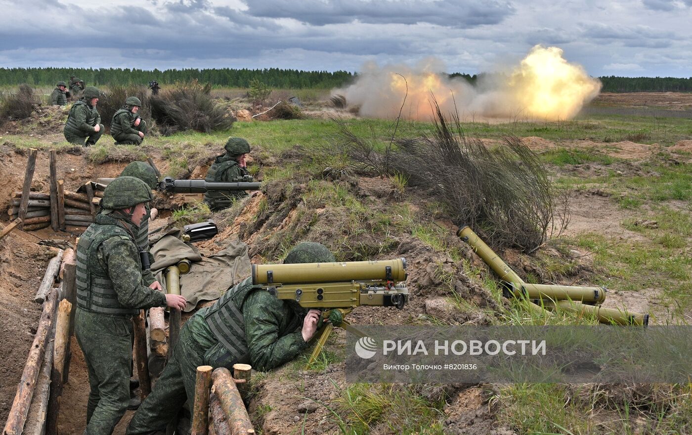 Военные сборы войск теробороны в Минской области