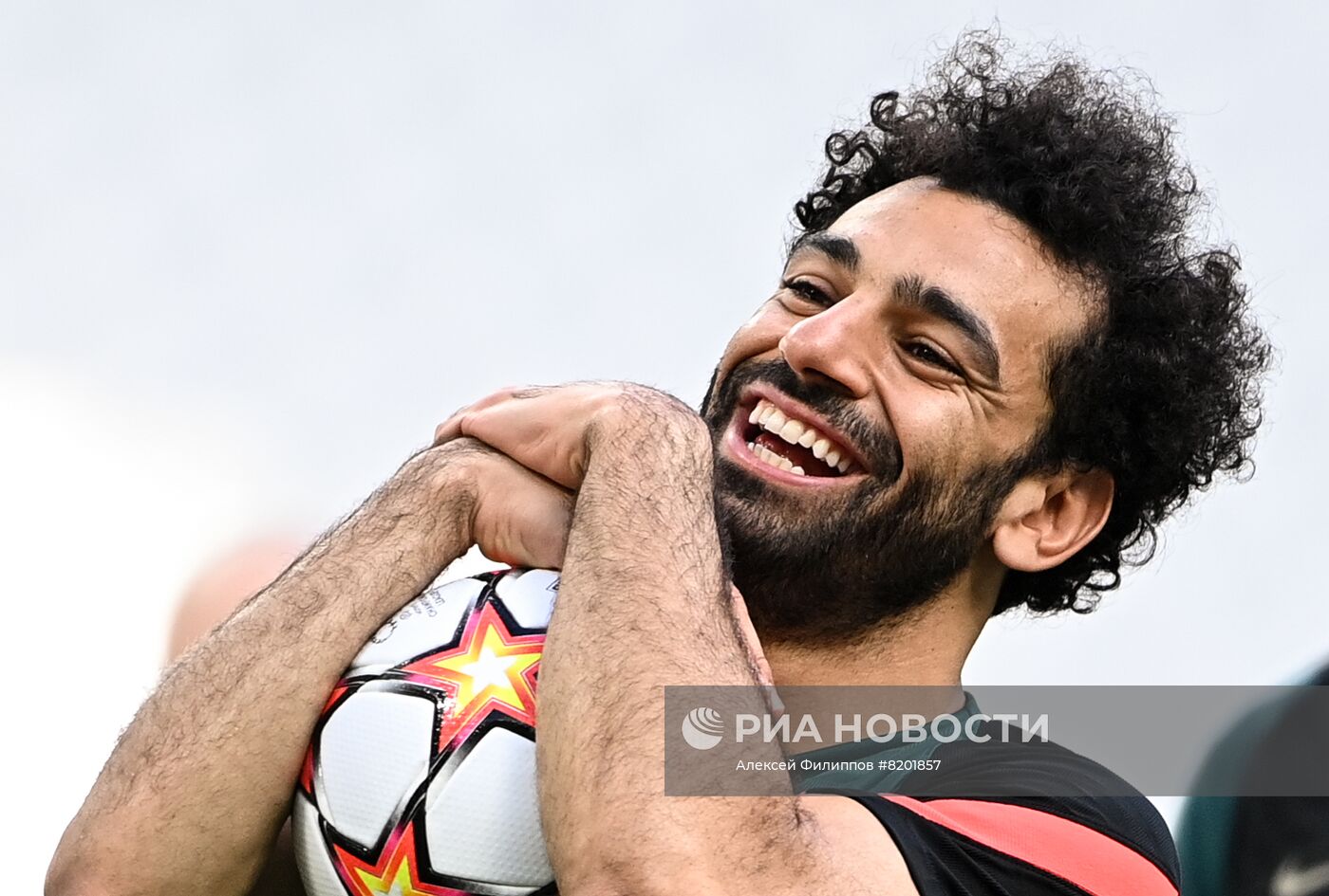 Футбол. Лига чемпионов. Тренировка ФК "Ливерпуль"