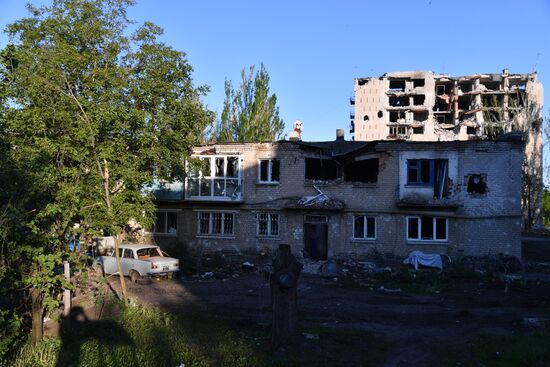 Продолжаются бои за освобождение поселка Камышеваха в ЛНР