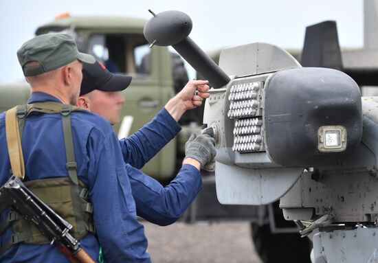 Полевой аэродром в зоне проведения специальной военной операции