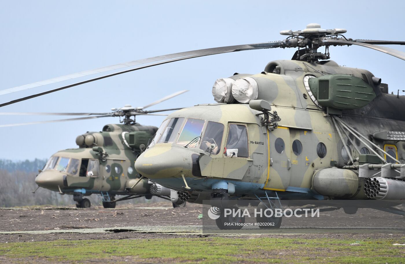 Полевой аэродром в зоне проведения специальной военной операции