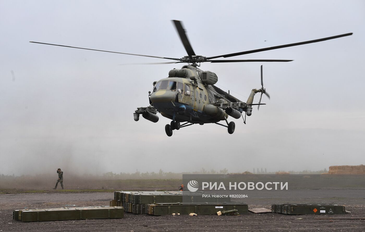 Полевой аэродром в зоне проведения специальной военной операции