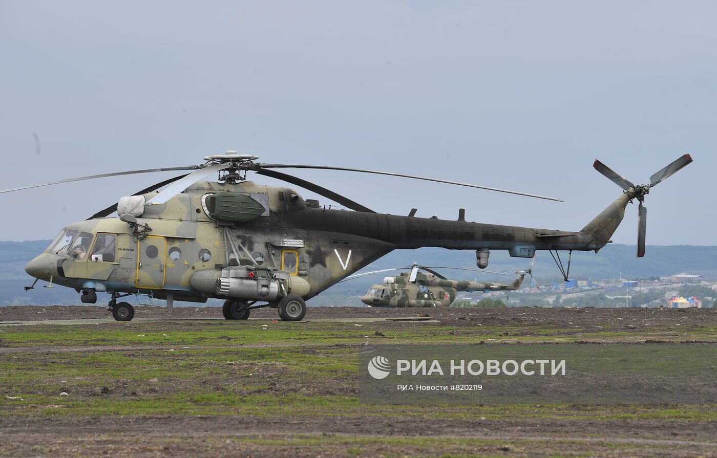 Полевой аэродром в зоне проведения специальной военной операции