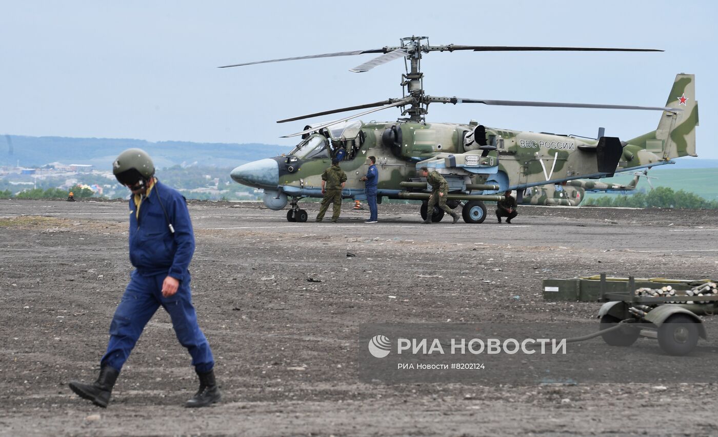 Полевой аэродром в зоне проведения специальной военной операции