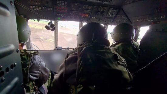 Боевая работа летчиков армейской авиации в зоне специальной военной операции