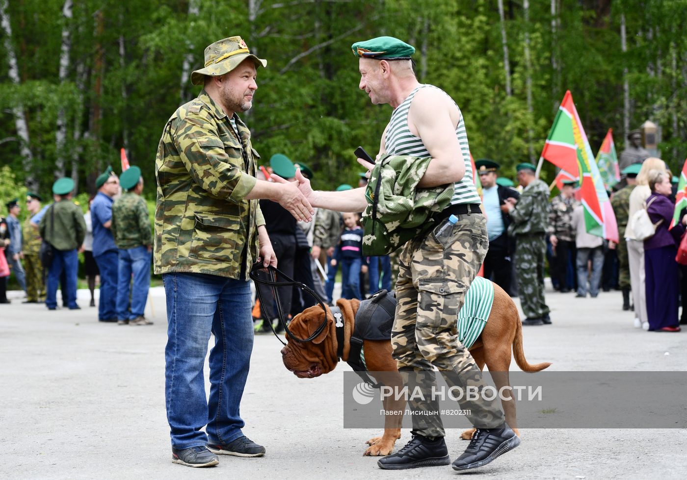 Празднование Дня пограничника в России