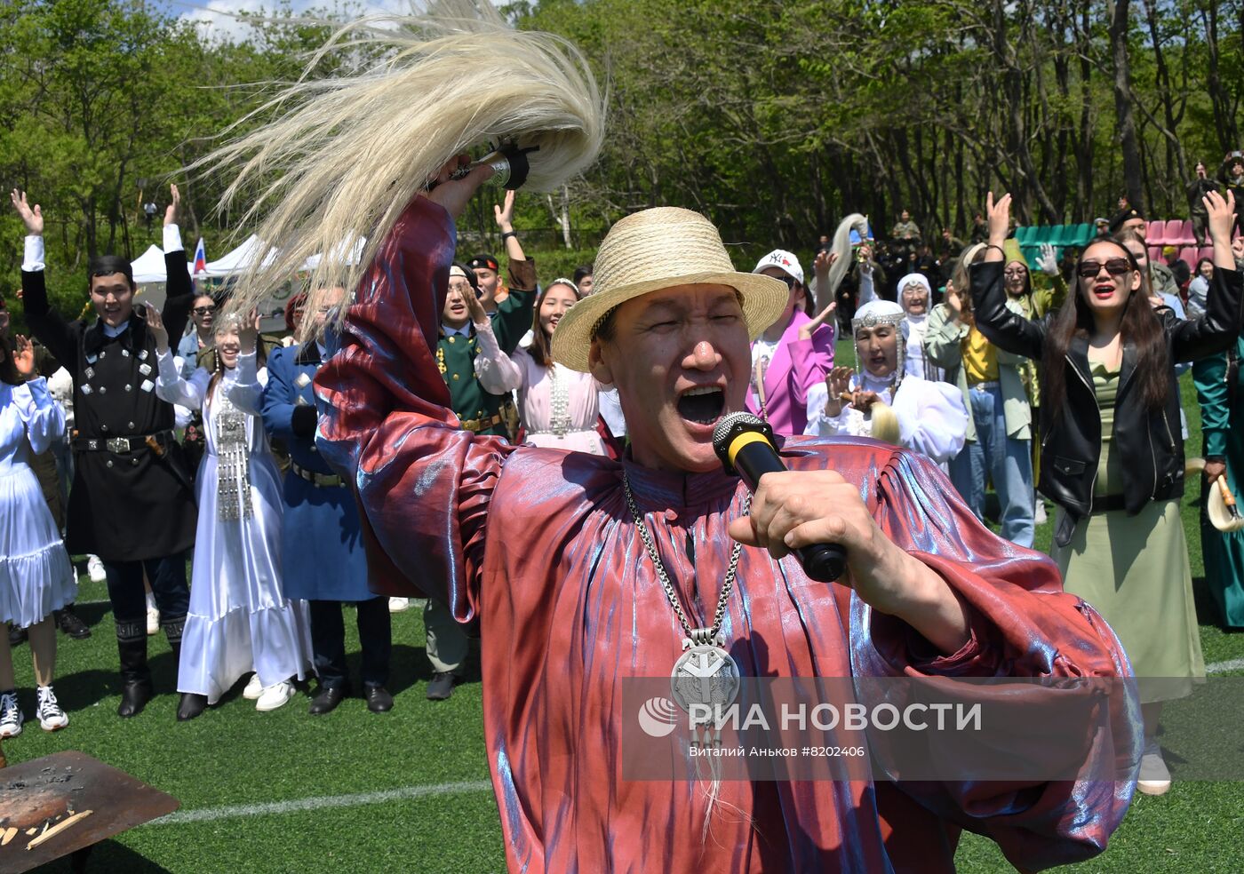 Традиционный якутский праздник Ысыах во Владивостоке