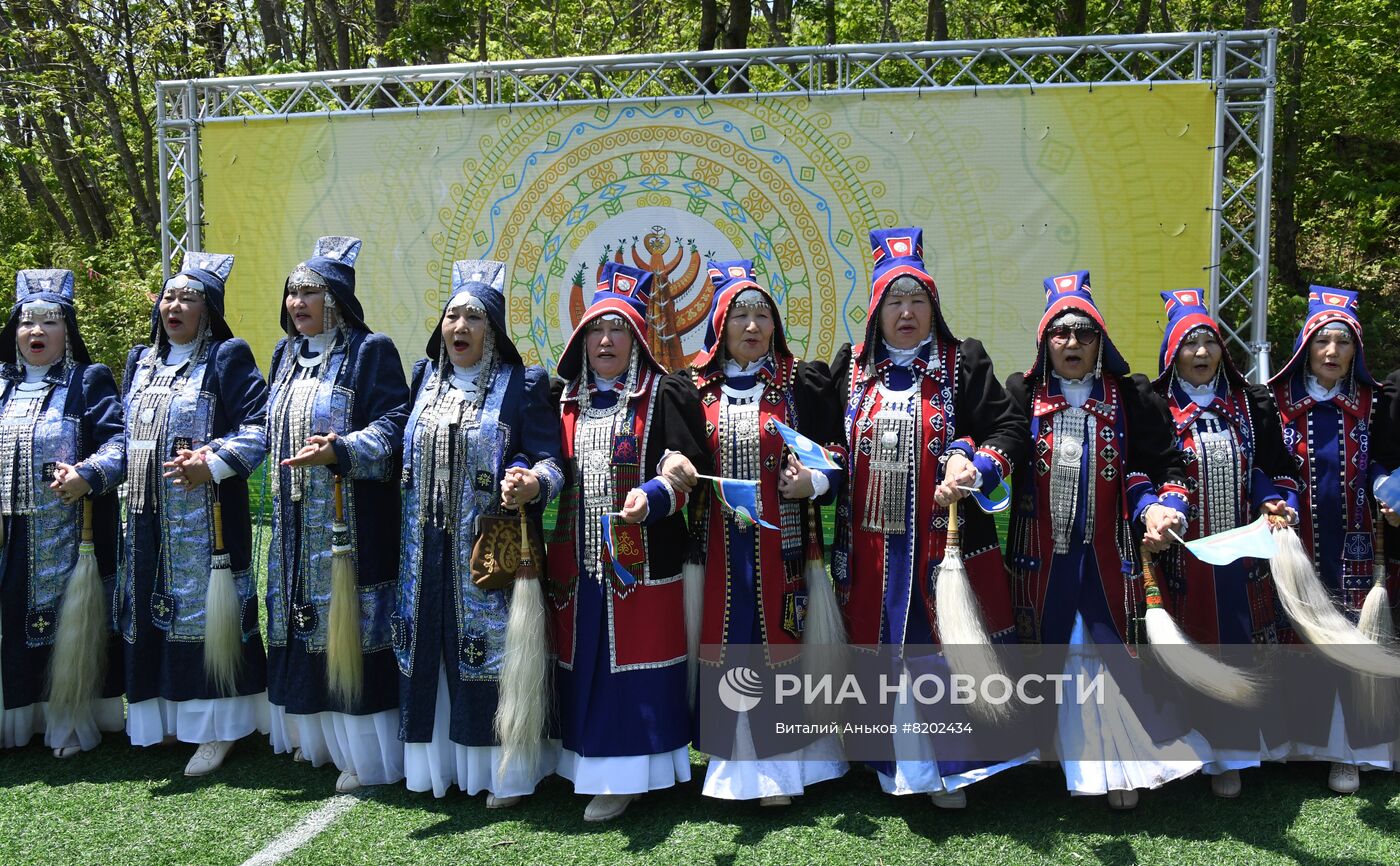 Традиционный якутский праздник Ысыах во Владивостоке