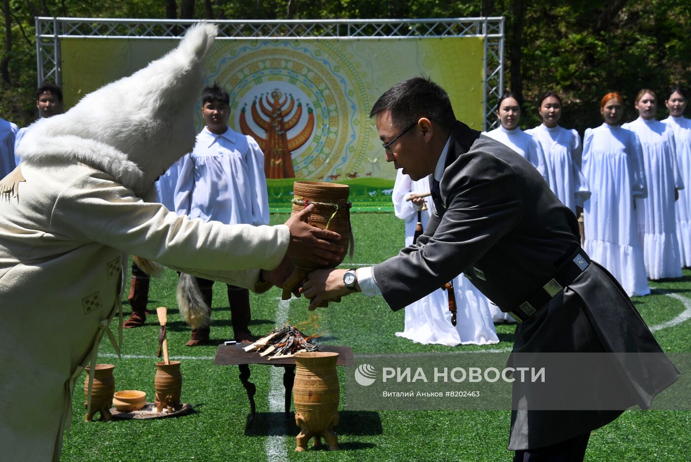 Традиционный якутский праздник Ысыах во Владивостоке