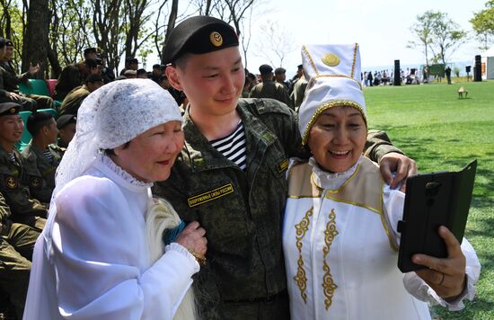 Традиционный якутский праздник Ысыах во Владивостоке