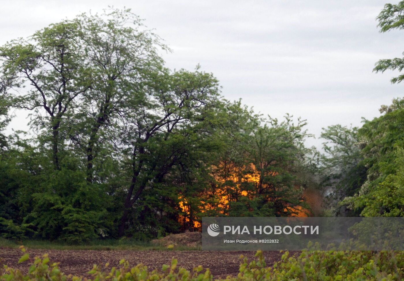 Обнаружение и подрыв схрона с оружием ВСУ в Херсонской области