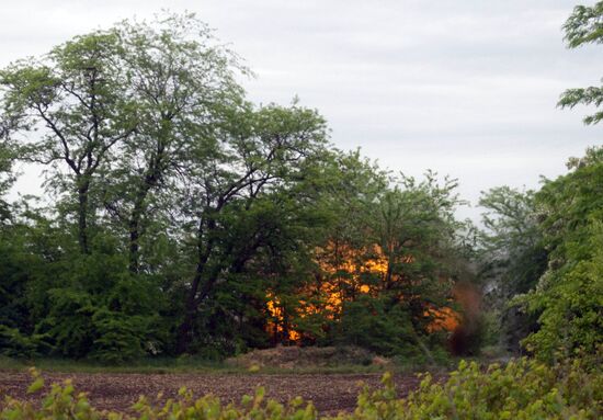 Обнаружение и подрыв схрона с оружием ВСУ в Херсонской области