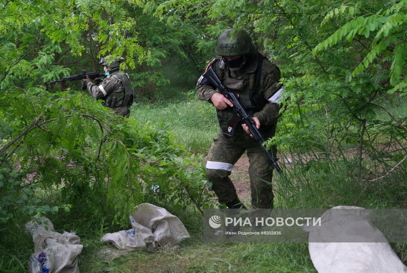 Обнаружение и подрыв схрона с оружием ВСУ в Херсонской области