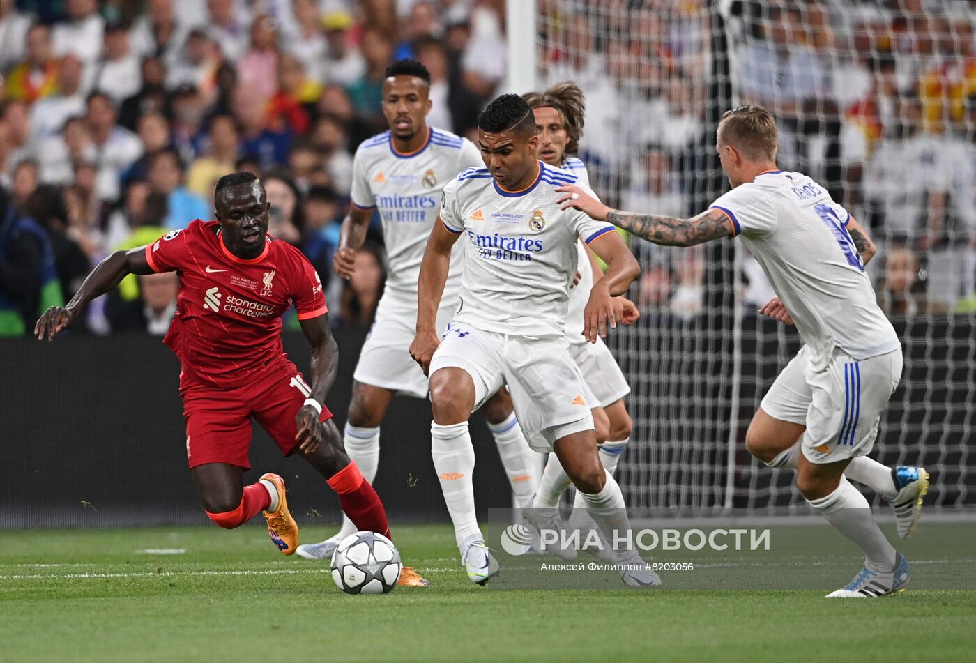 Футбол. Лига чемпионов. Финал. Матч "Ливерпуль" - "Реал"