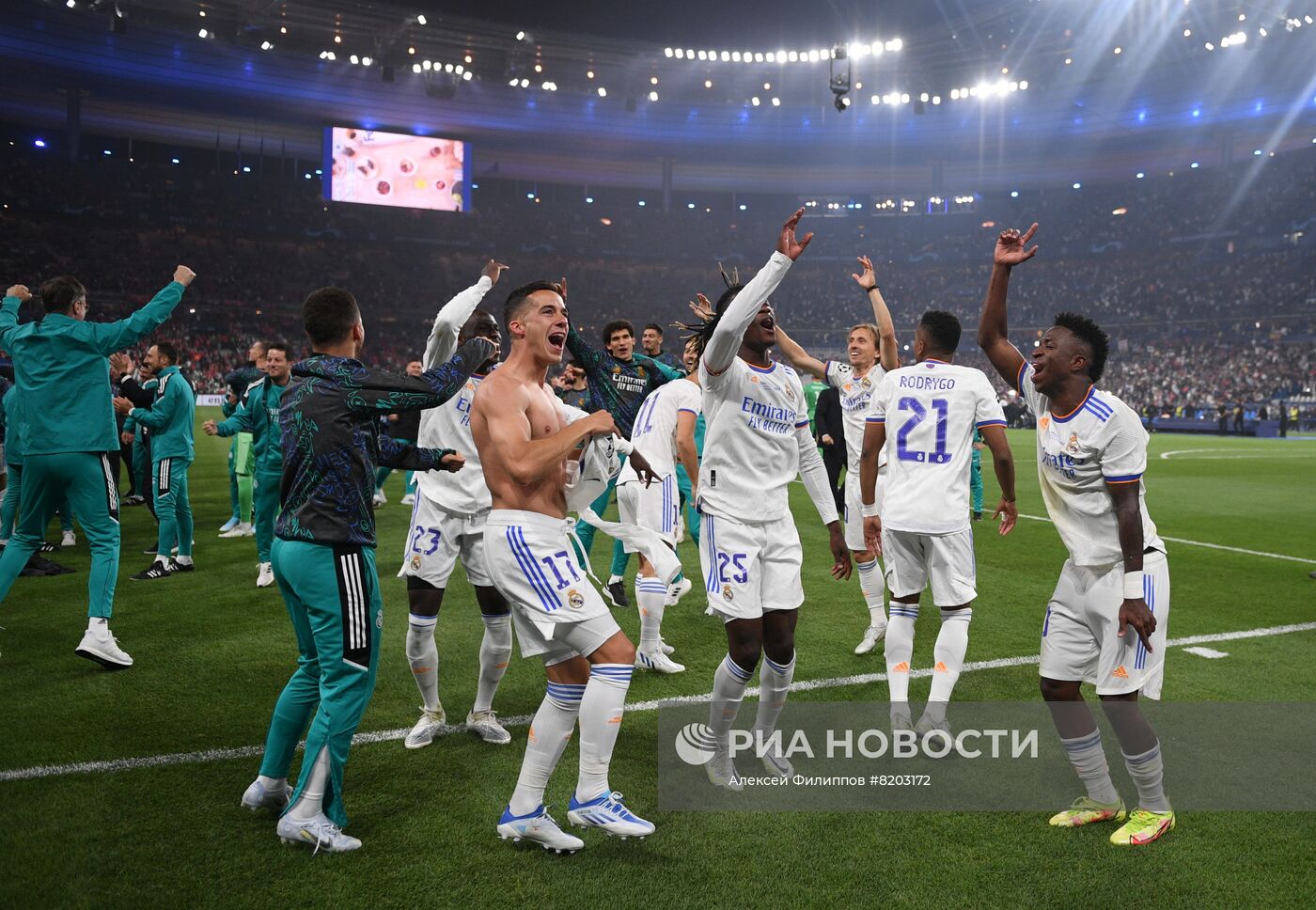 Футбол. Лига чемпионов. Финал. Матч "Ливерпуль" - "Реал"