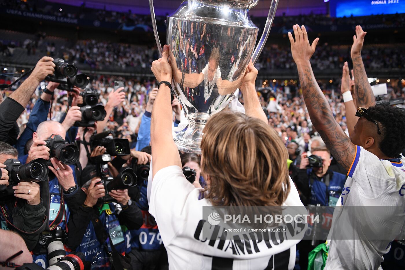 Футбол. Лига чемпионов. Финал. Матч "Ливерпуль" - "Реал"