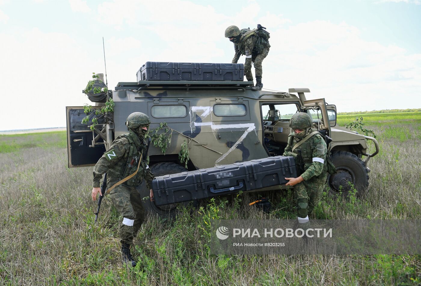 Проведение спецоперации ВС РФ в южном направлении