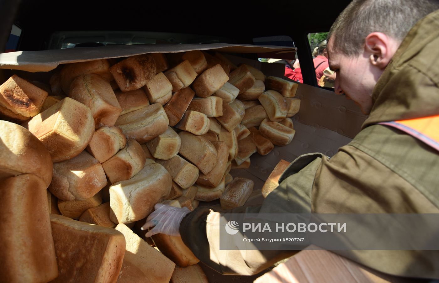 Добровольцы из Ханты-Мансийска с гуманитарной миссией в ДНР