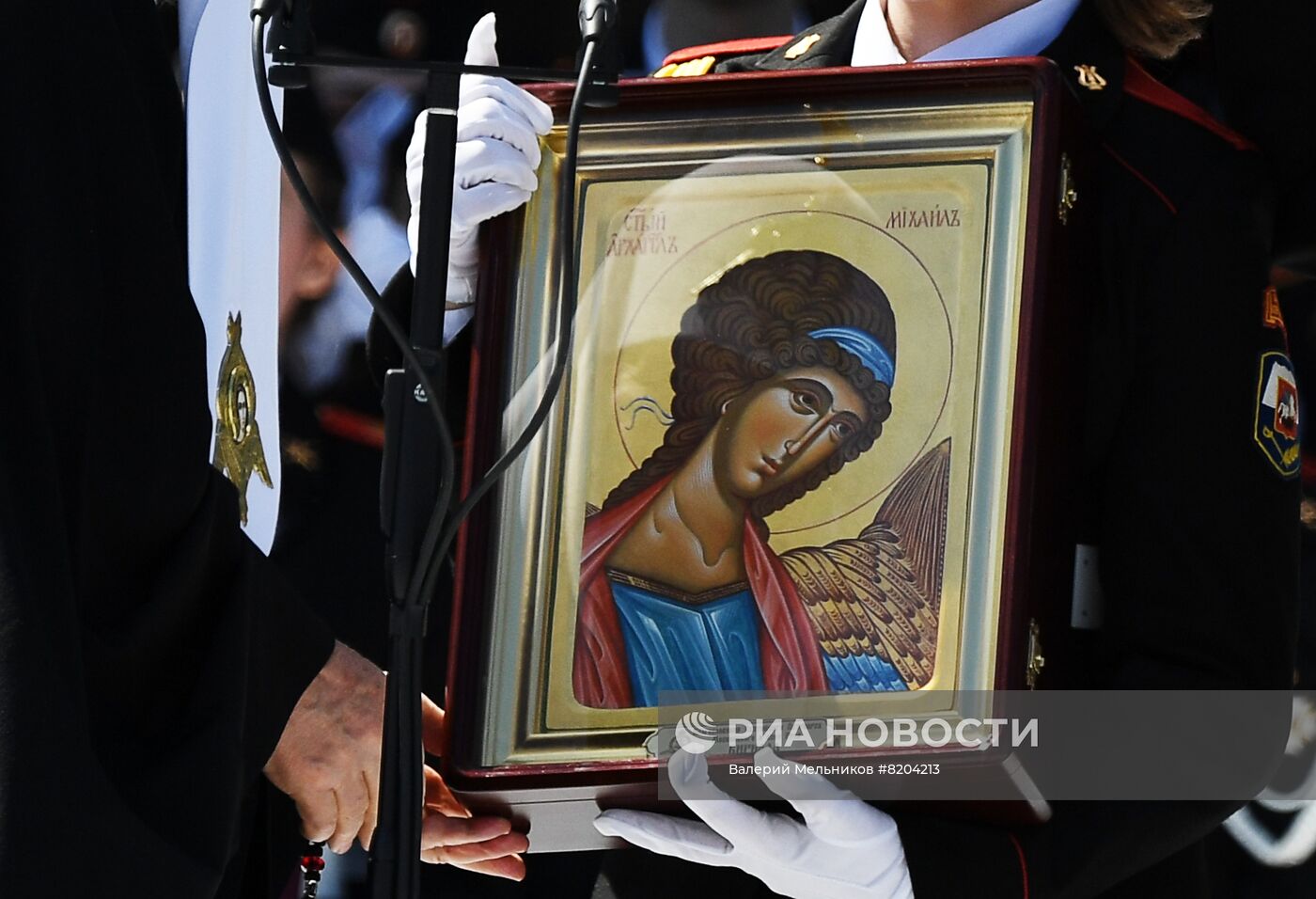 Парад кадет на Поклонной горе 