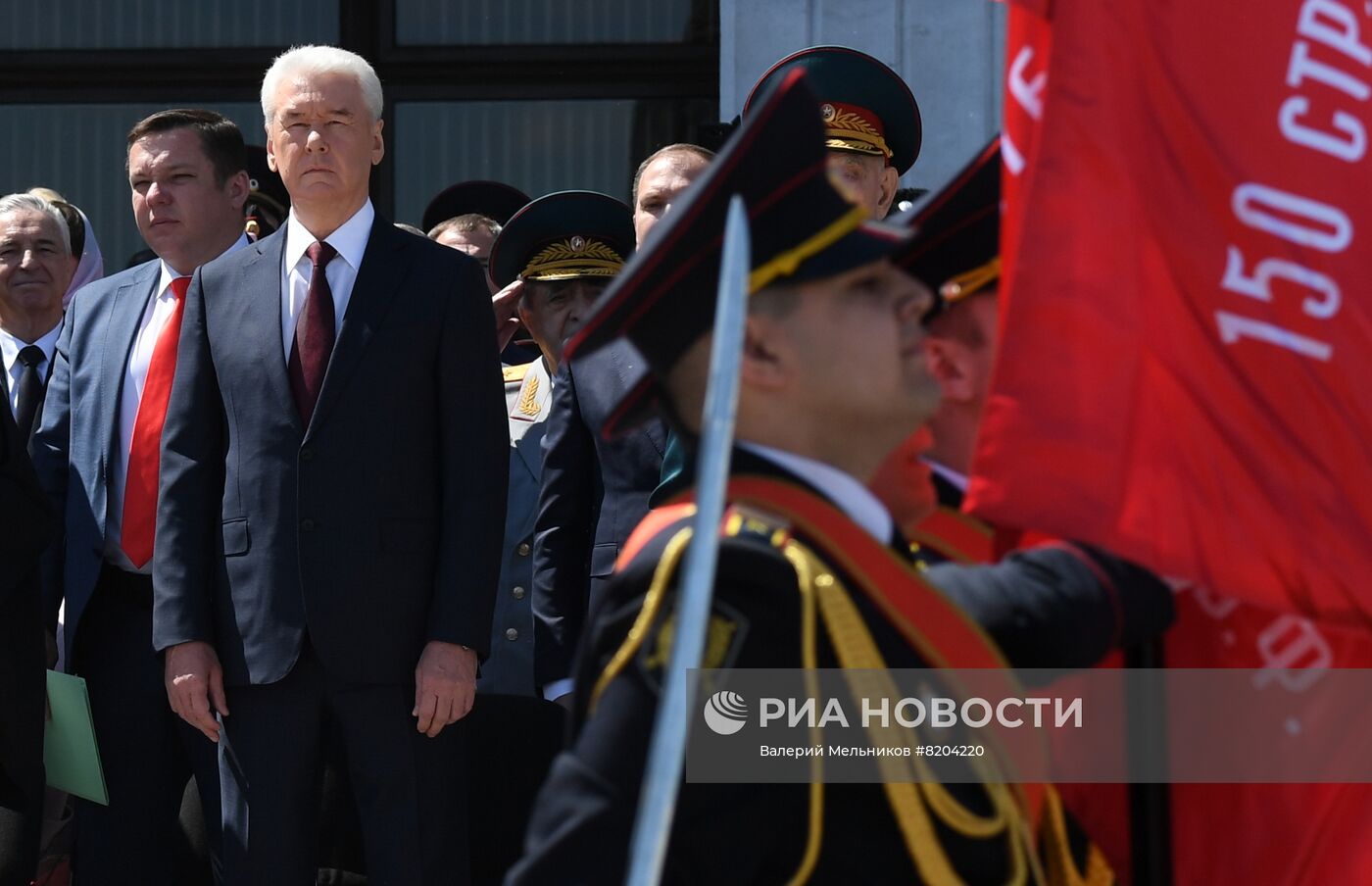 Парад кадет на Поклонной горе