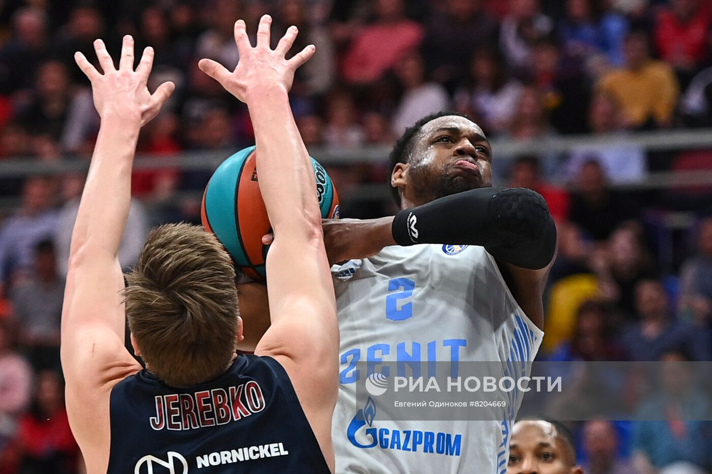 Баскетбол. Единой лиги ВТБ. Матч ЦСКА - "Зенит"