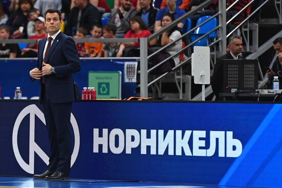 Баскетбол. Единой лиги ВТБ. Матч ЦСКА - "Зенит"