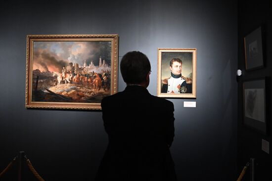 Открытие выставки "Москва и москвичи в эпоху Александра I"