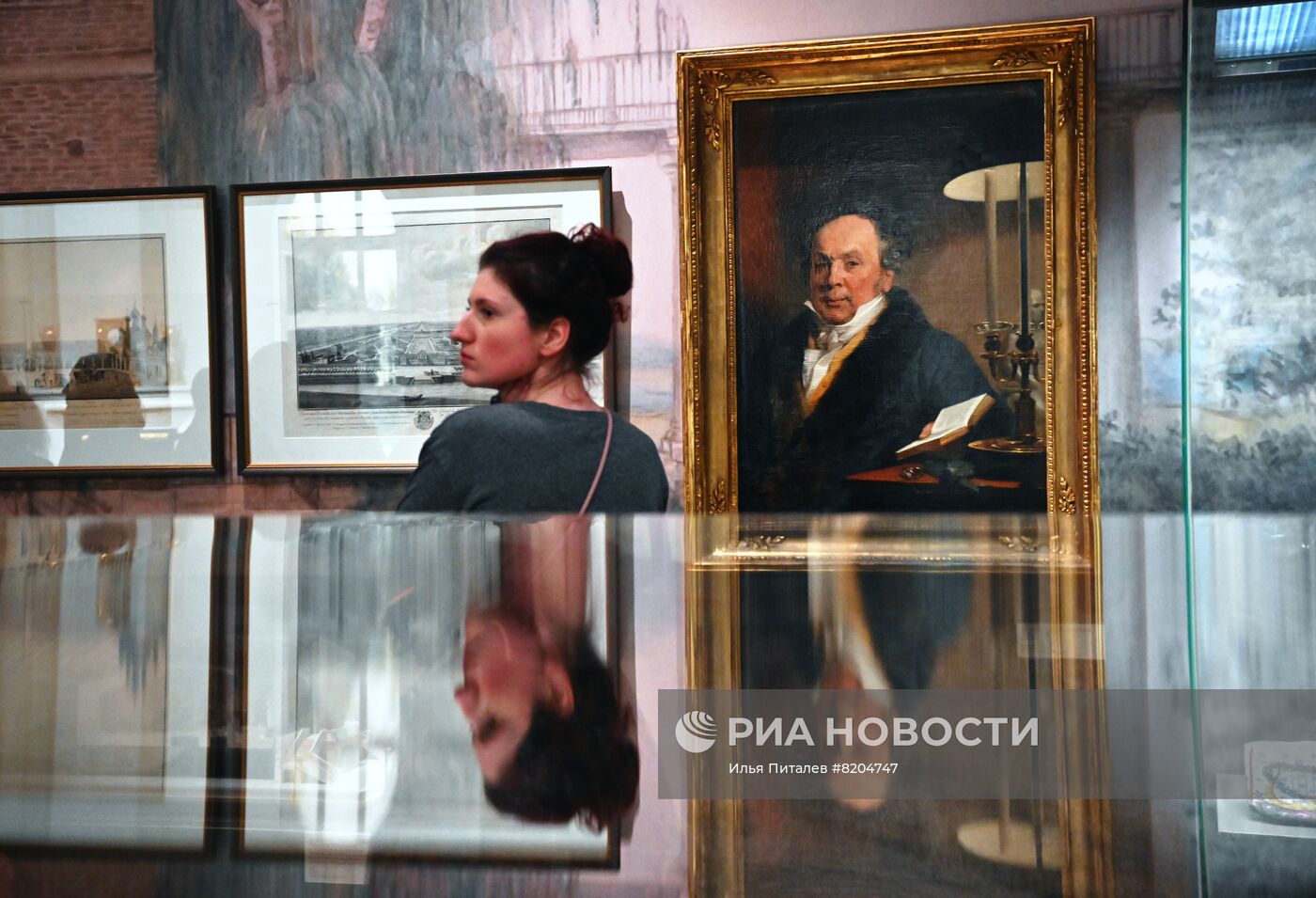 Открытие выставки "Москва и москвичи в эпоху Александра I"