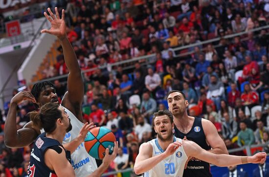 Баскетбол. Единой лиги ВТБ. Матч ЦСКА - "Зенит"