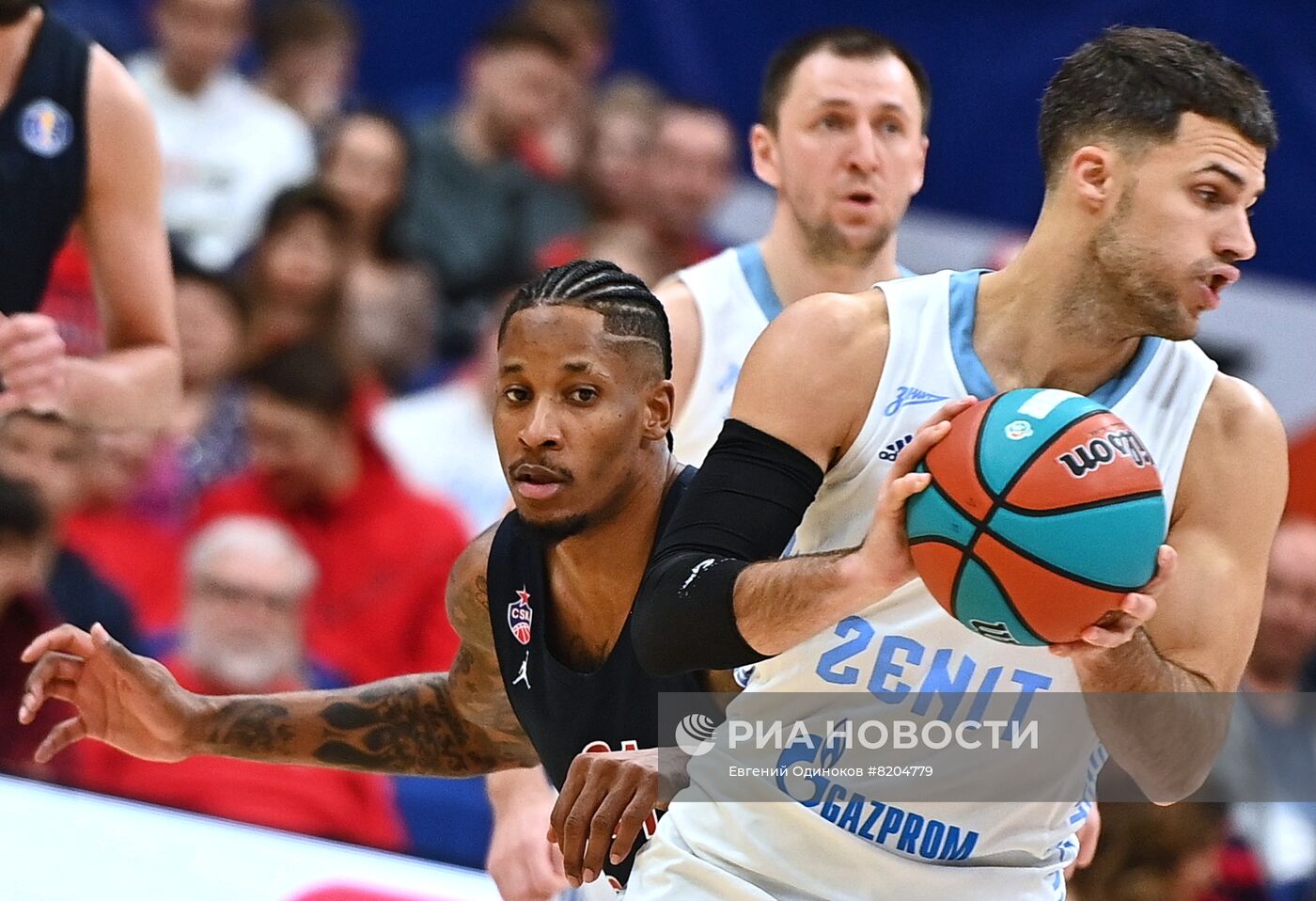 Баскетбол. Единой лиги ВТБ. Матч ЦСКА - "Зенит"