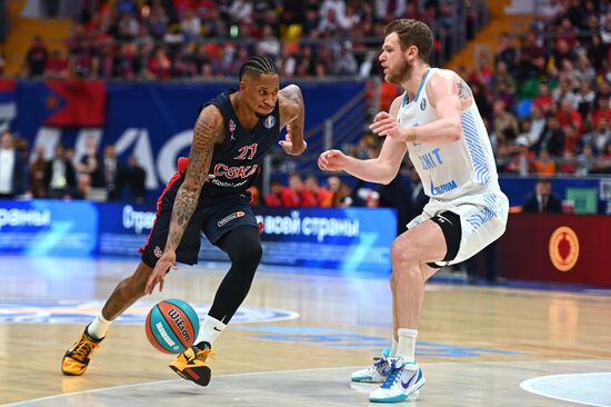 Баскетбол. Единой лиги ВТБ. Матч ЦСКА - "Зенит"