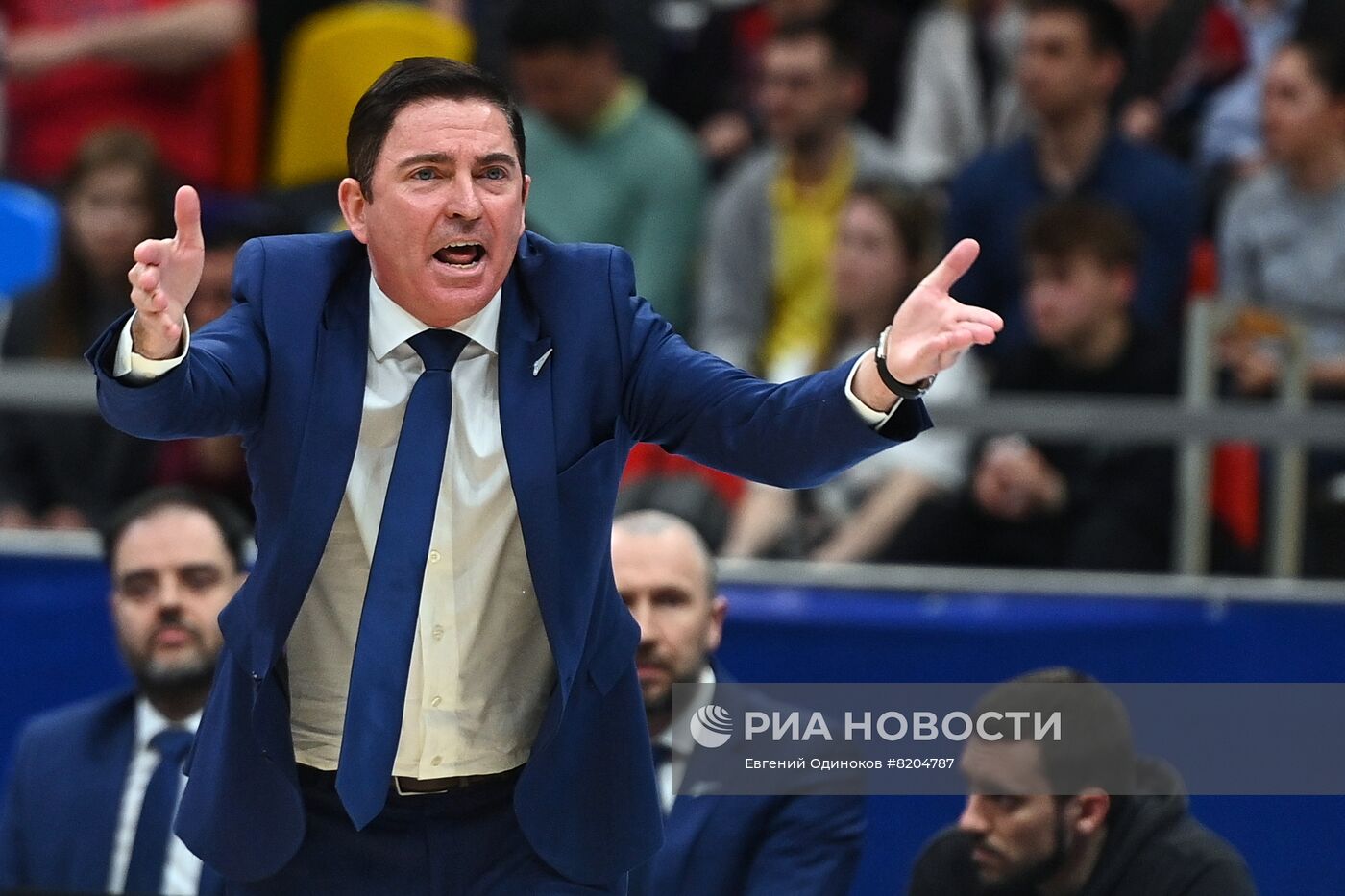 Баскетбол. Единой лиги ВТБ. Матч ЦСКА - "Зенит"