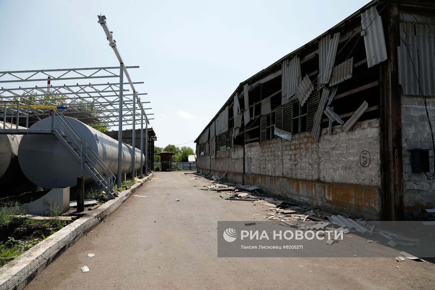 Предприятие в Белгородской области обстреляли со стороны Украины