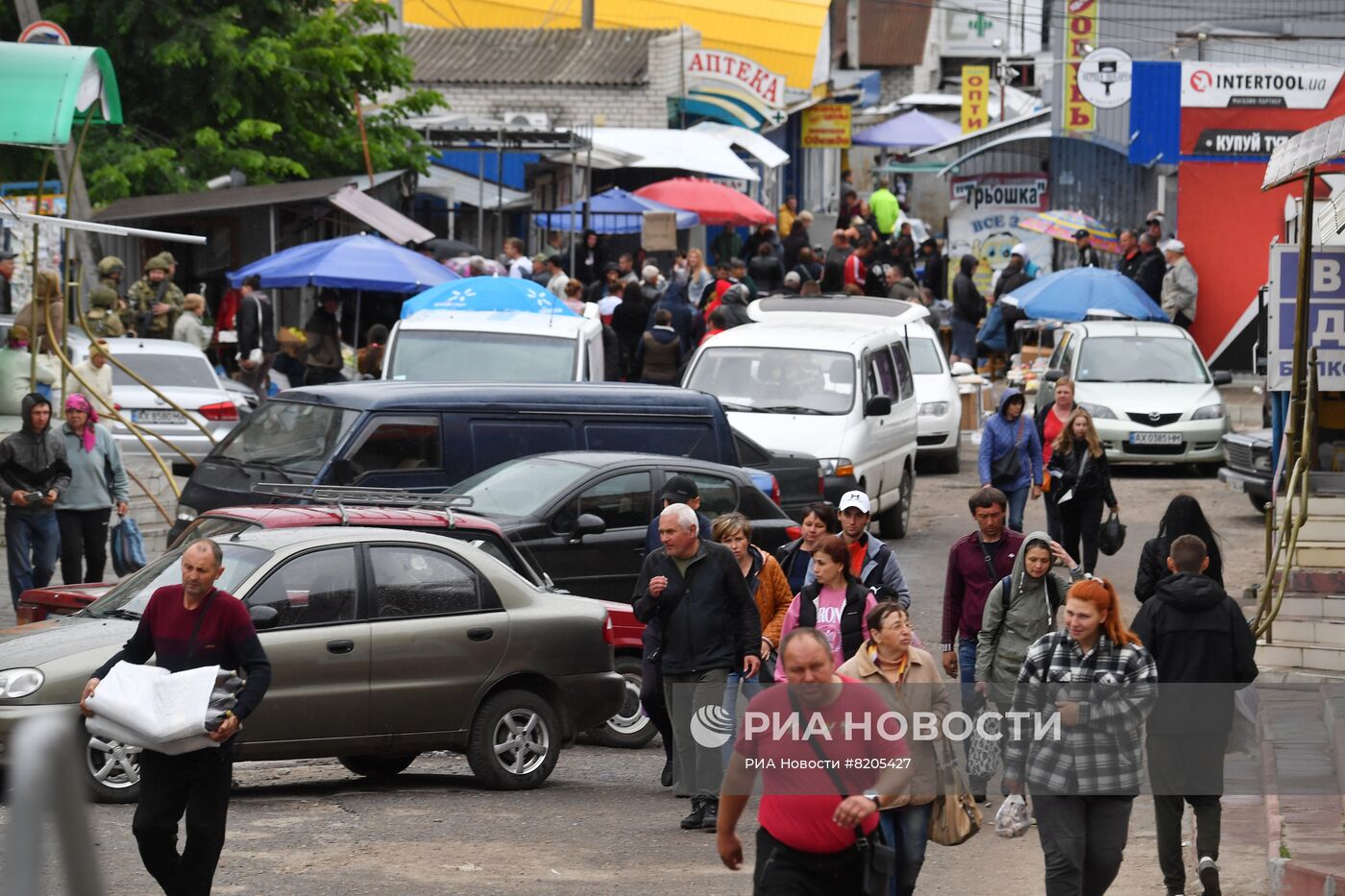 Мирная жизнь в г. Купянске Харьковской области