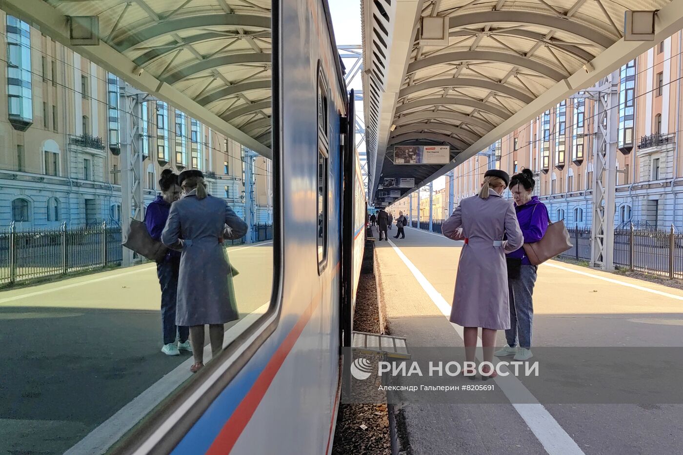 Возобновление движения поезда "Невский экспресс"