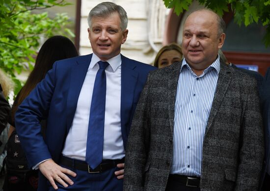 Открытие памятника Самуилу Маршаку