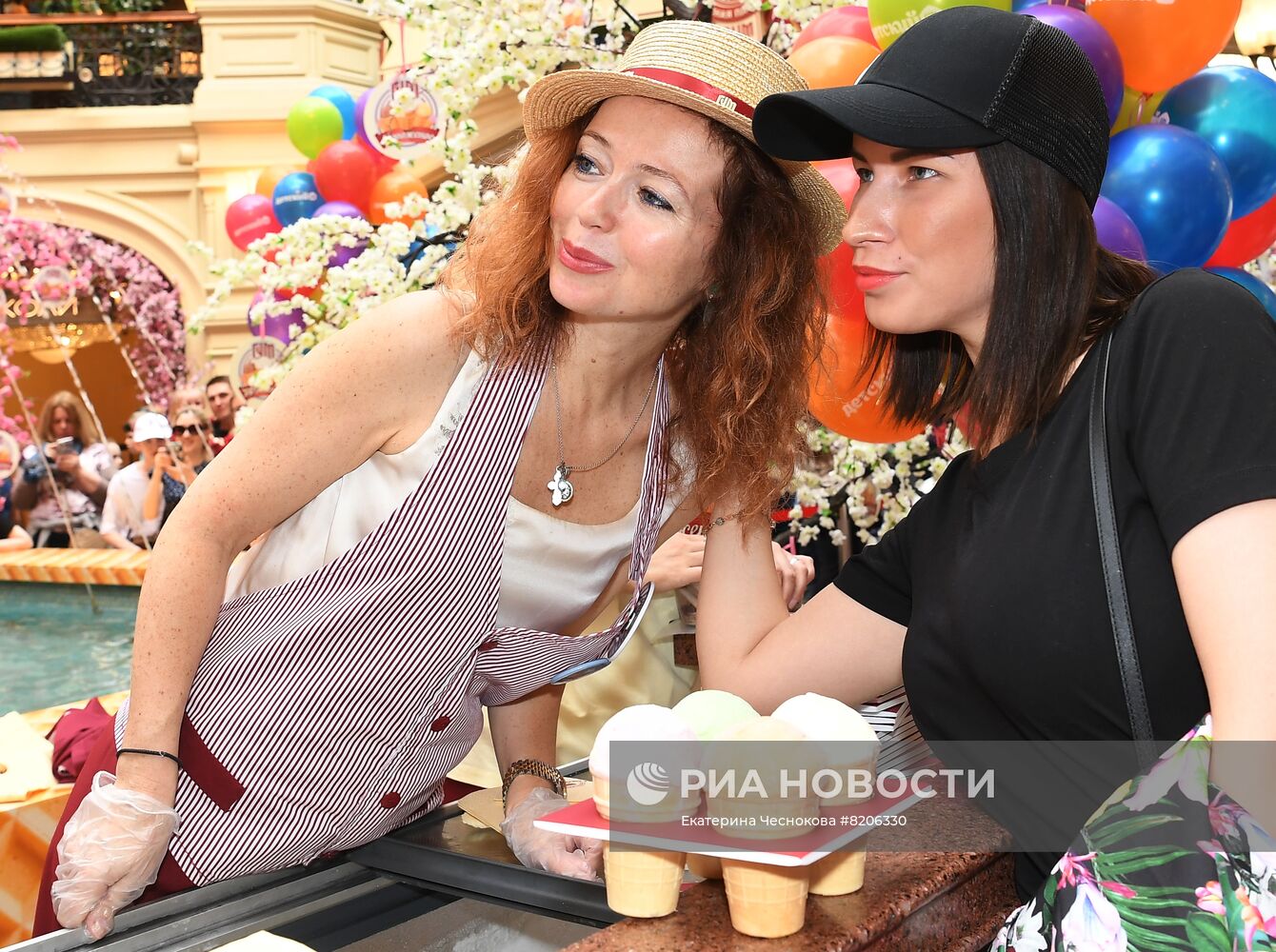 День мороженого в ГУМе