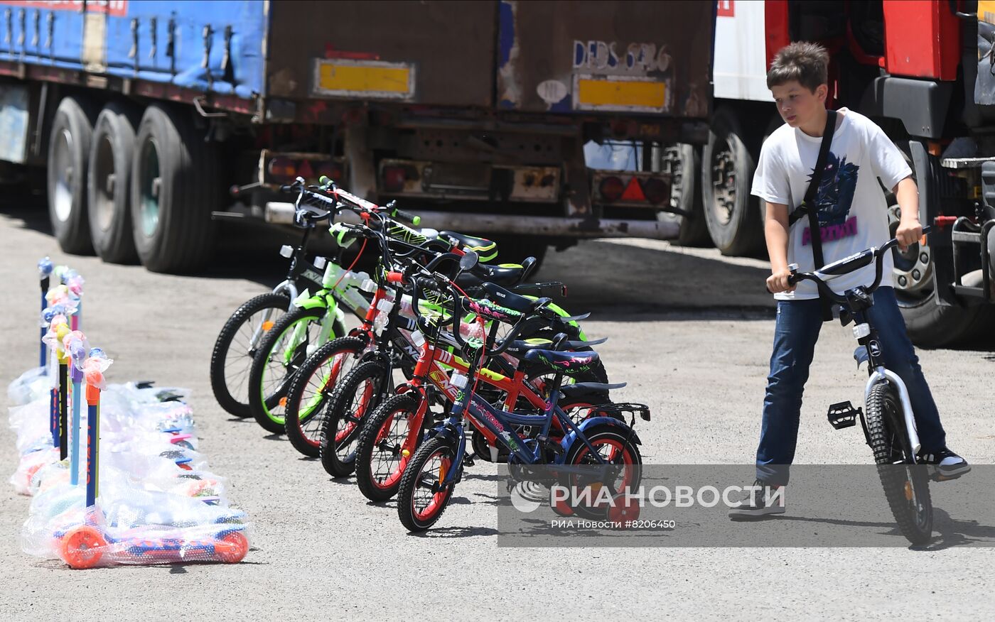 Гуманитарный конвой из Дагестана прибыл в Бердянск