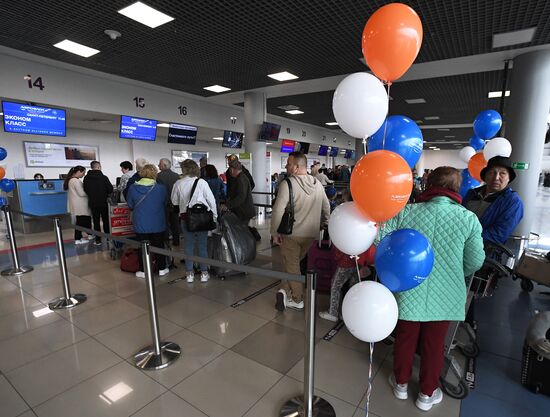 Запуск прямых рейсов из Владивостока в Санкт-Петербург компанией "Аэрофлот" 